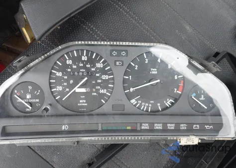 1989 BMW 325 I Automatic z USA, uszkodzony, nr VIN WBAAD2302K8846177